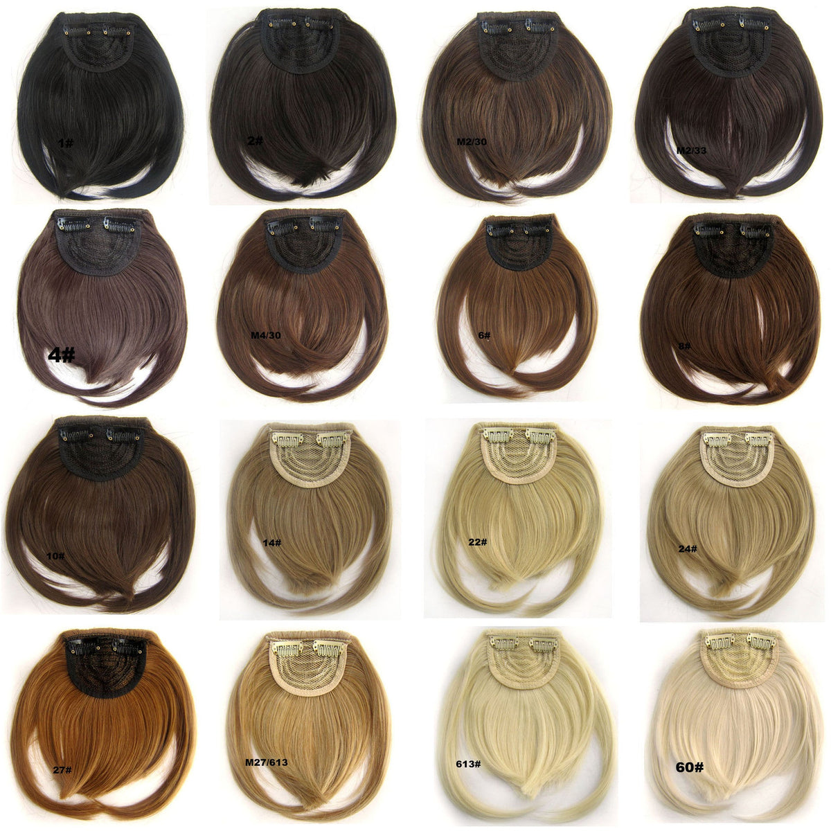 Synthetic Fake Hair Bangs