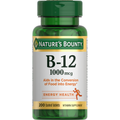 Nature's Bounty Vitamin B-12 1000 Mcg, Supports Energy Metabolism 200 Coated Tablets