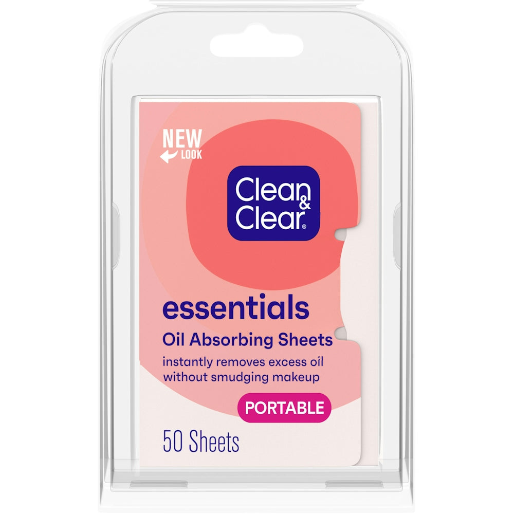 Clean & Clear® Oil Absorbing Sheet, 50-Pack