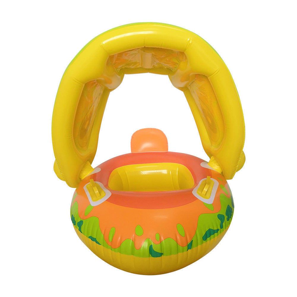 Baby Swimming Ring with Detachable Canopy