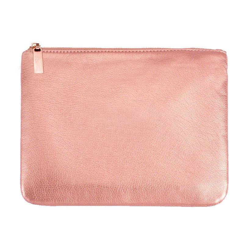 15 Makeup Brush Set Rose Gold with Bag