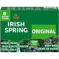 Irish Spring Original Clean Deodorant Bar Soap For Men, 3.75 Oz, 8 Bars