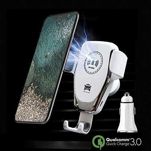 Apple Compatible Car Qi Wireless Charger 18W Fast Charging