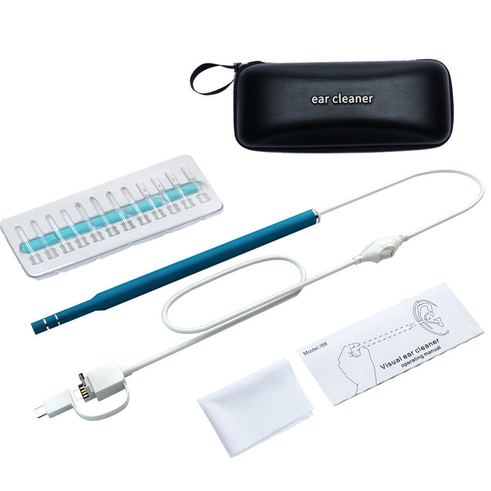 Safe High-Definition Visual Earpiece Endoscope