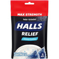 Halls Cough Drops, Max Strength, Extra Strong Menthol Flavor ( Discontinued )