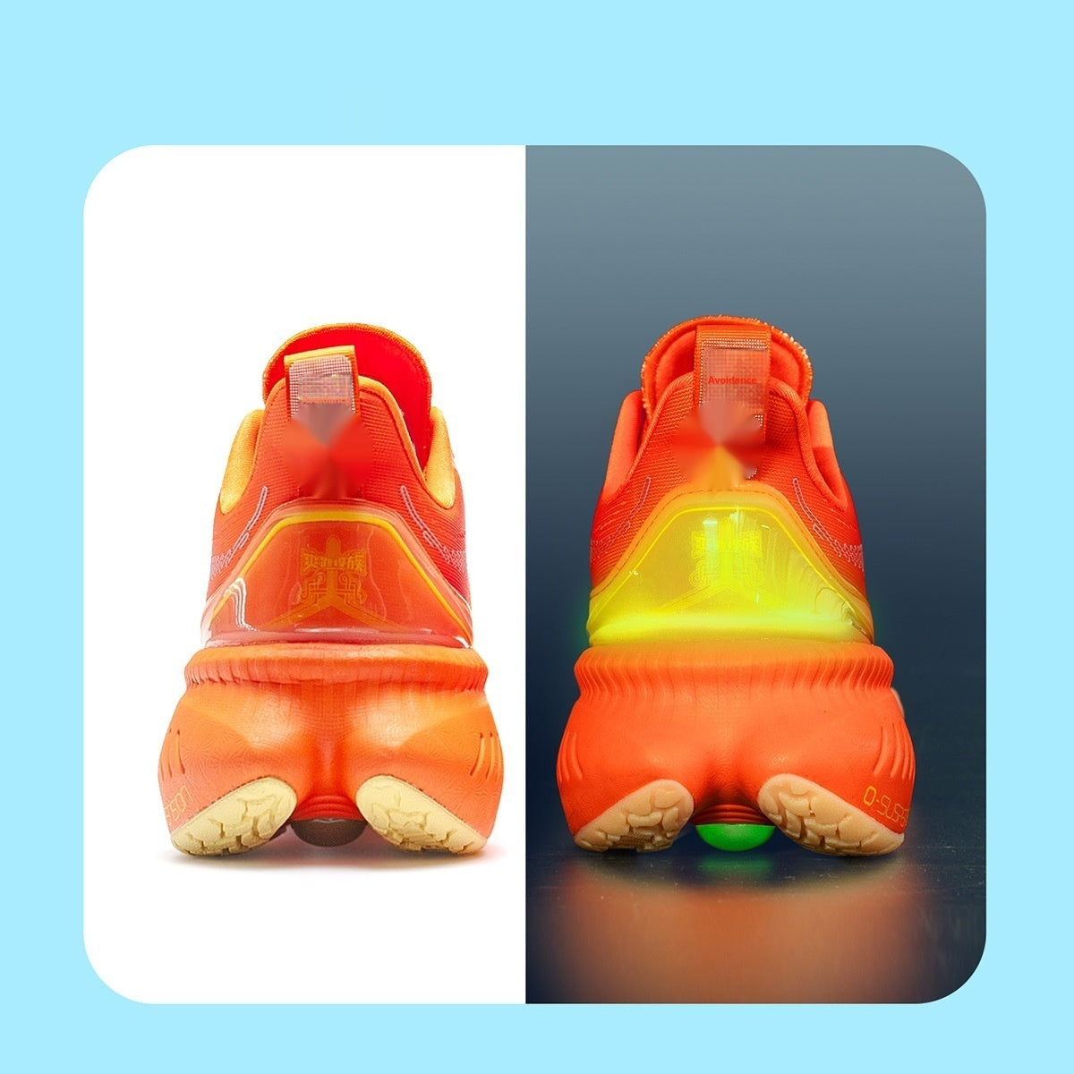 Shock Absorption And Rebound Running Shoes