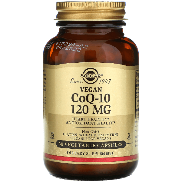 Solgar CoQ-10 60mg 60 Vegetable Capsules