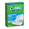 Curad® Non-Stick Pad, 3" x 4", 10 EA