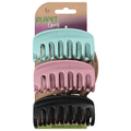 Goody Refresh Round Hair Clip Bright - 3ct