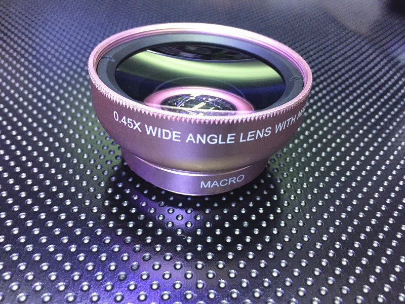 Mobile phone lens 0.45Xwide angle lens SLR camera lens mobile phone mobile phone external effects