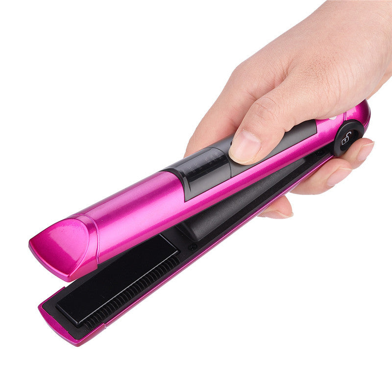 USB Charging Volume Straight Dual-purpose Hairpin Straightener Portable Mini-wireless Charging