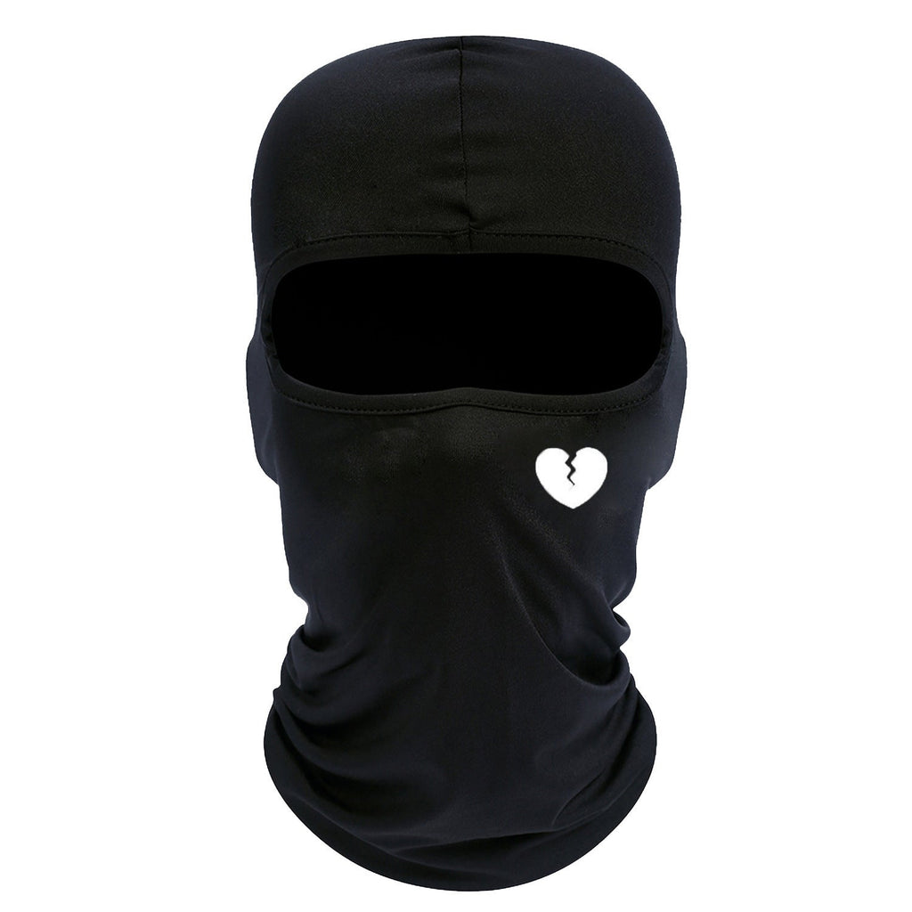 Outdoor Balaclava Breathable Sun Protection Printed Single-hole Pullover