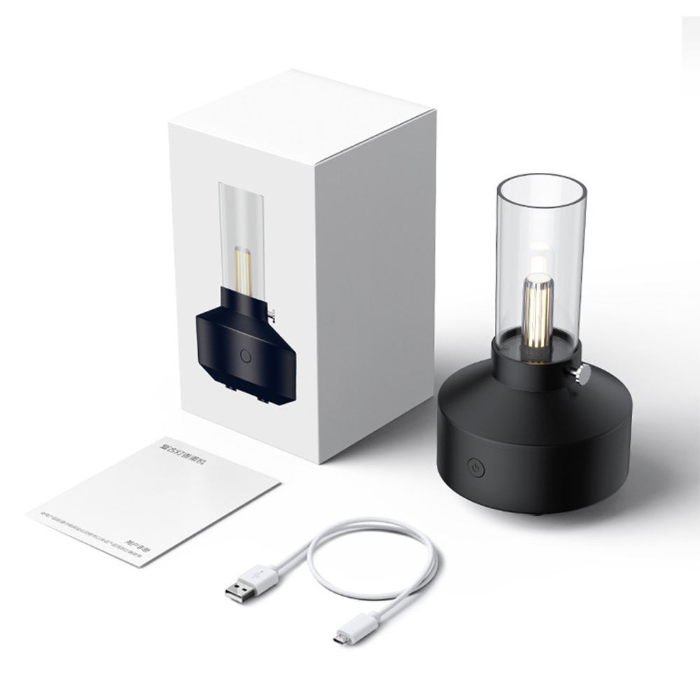 Retro Ultrasonic Humidifier 150ml Night Light