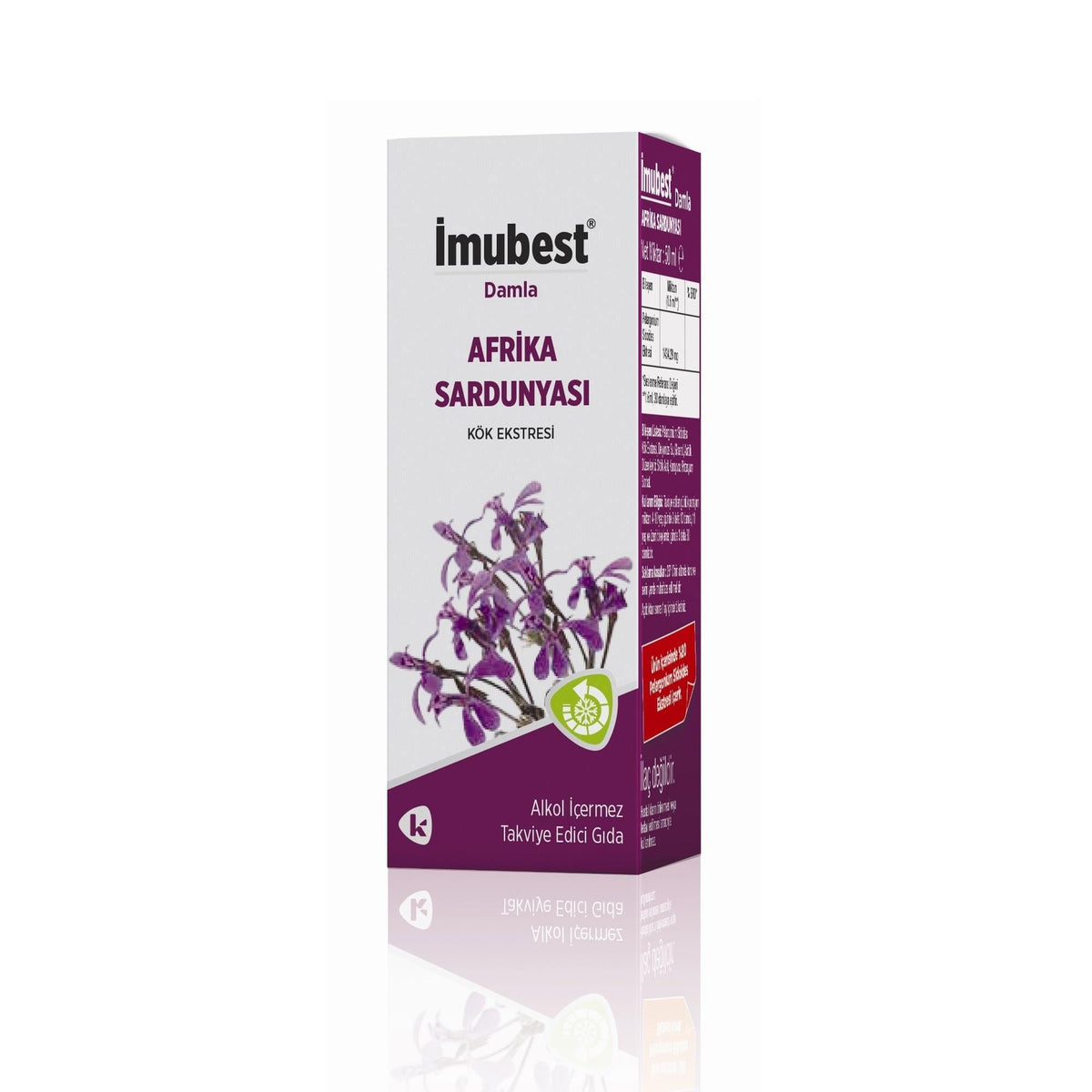 İmubest African Geranium Drops 50 ml - Herbal Dietary Supplement for Immune Support