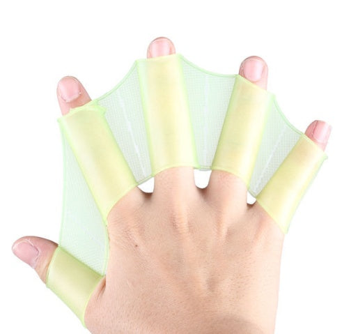 Unisex Frog Swim Flippers & Webbed Gloves