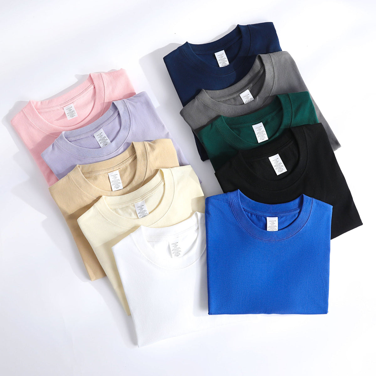 Men's Cotton Round Neck Loose T-shirt
