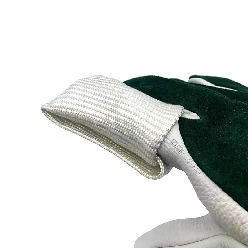 TIG professional welder protective glass fiber finger cots