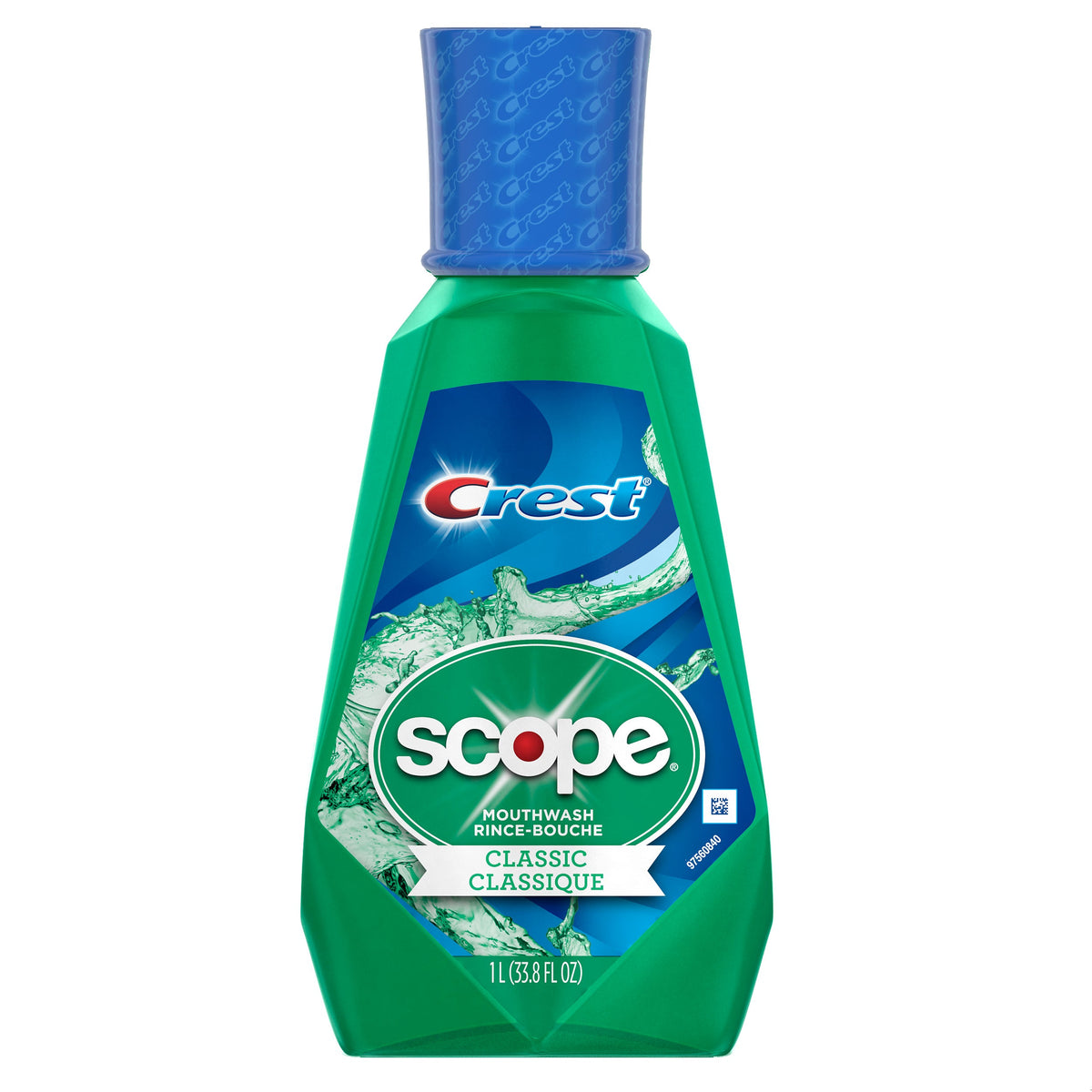 Crest® Scope® Classic Fresh Mint Mouthwash, 1 L