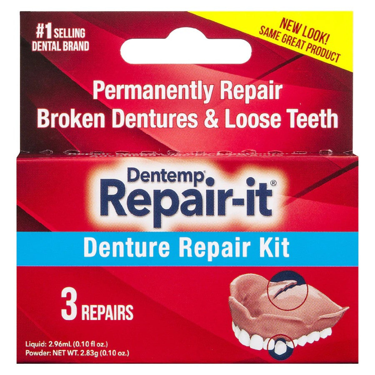 Dentemp Repair-It Advanced Formula Denture Repair Kit