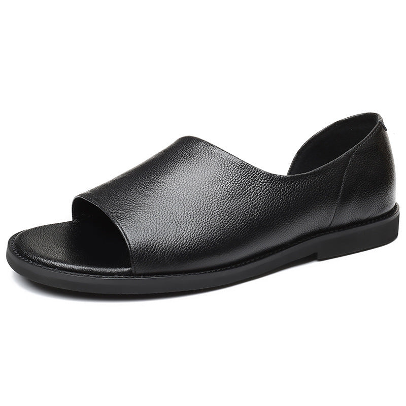 Men's Outdoor Wear Leather Sandals