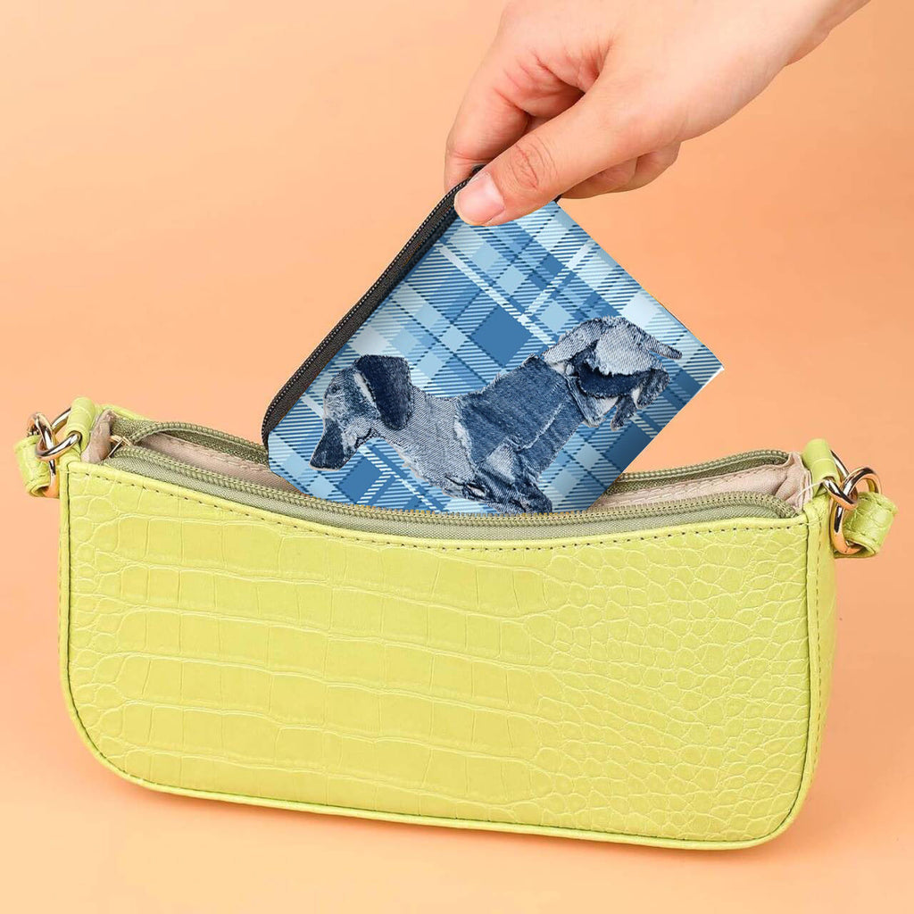 Organizing Storing Denim Jeans Animal Coin Purse