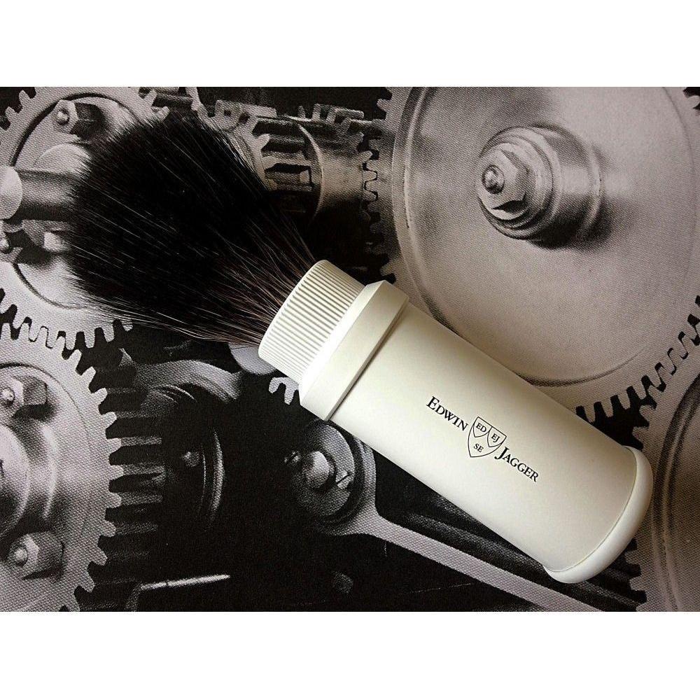 Edwin Jagger White Travel Black Synthetic 21M538