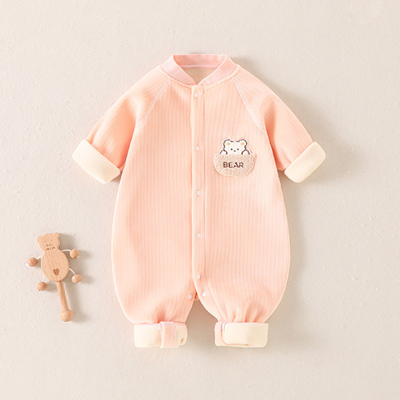 Autumn And Winter Newborn Toddler Jumpsuit