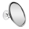 Bathroom Anti-fog Mirror With 360-degree Rotating Suction Cu Silver Color