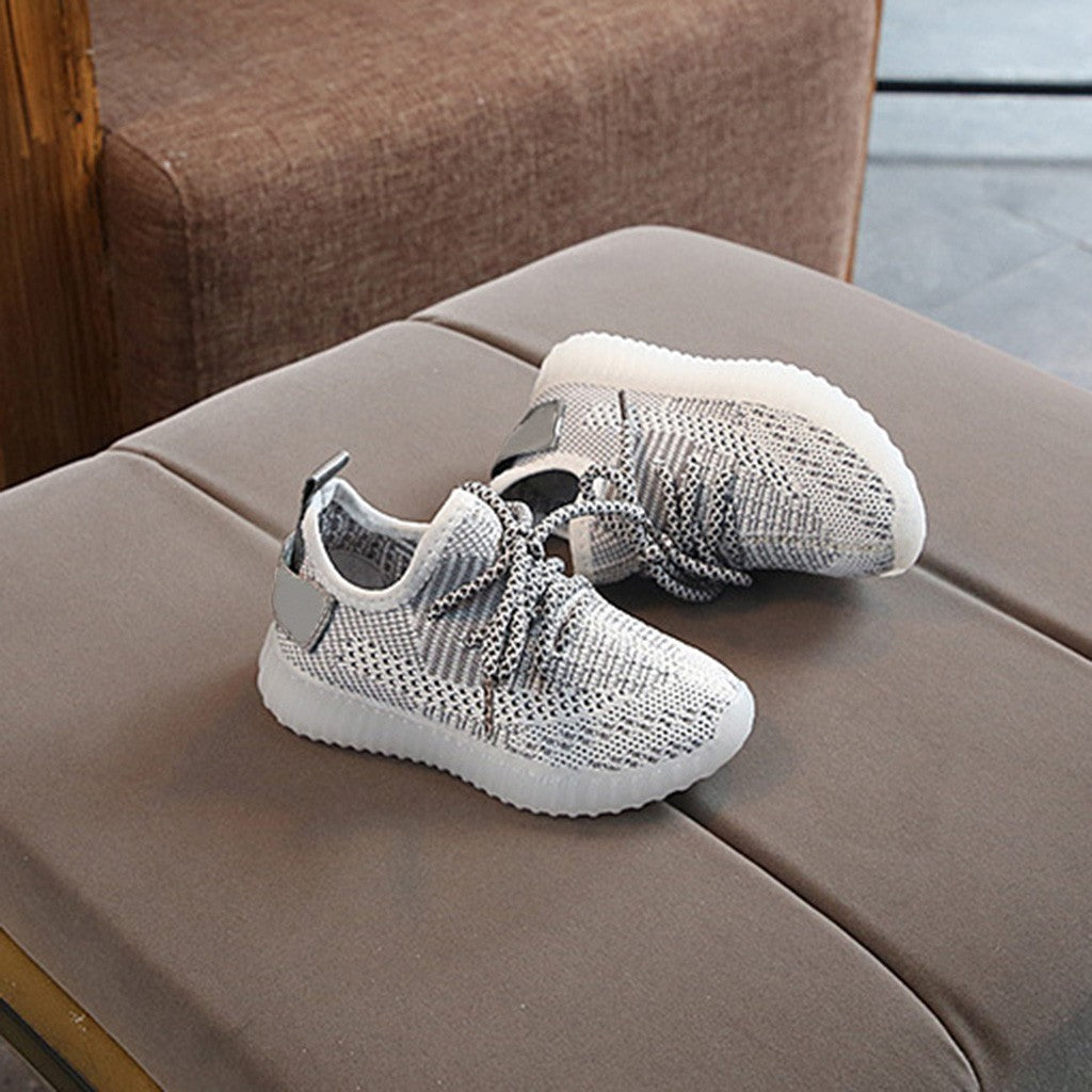 Luminous children's casual shoes