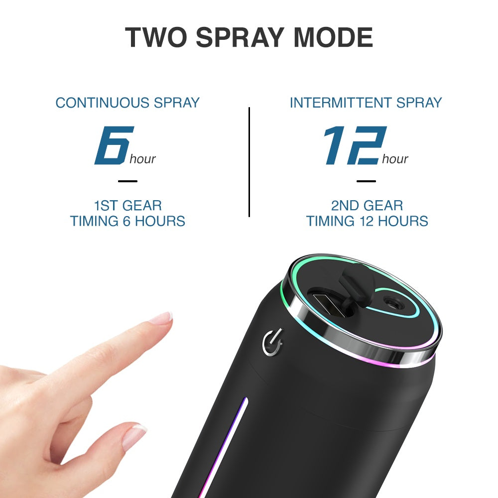 Mini Car Humidifier 220ML USB Aroma