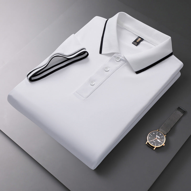 Men's Polo Shirt Summer Short Sleeve