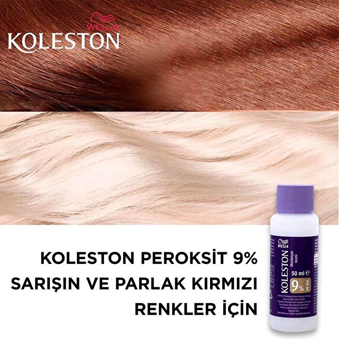 Wella Koleston Liquid Peroxide 9% - Oxidizing Cream for Hair Color | 10.1 fl oz