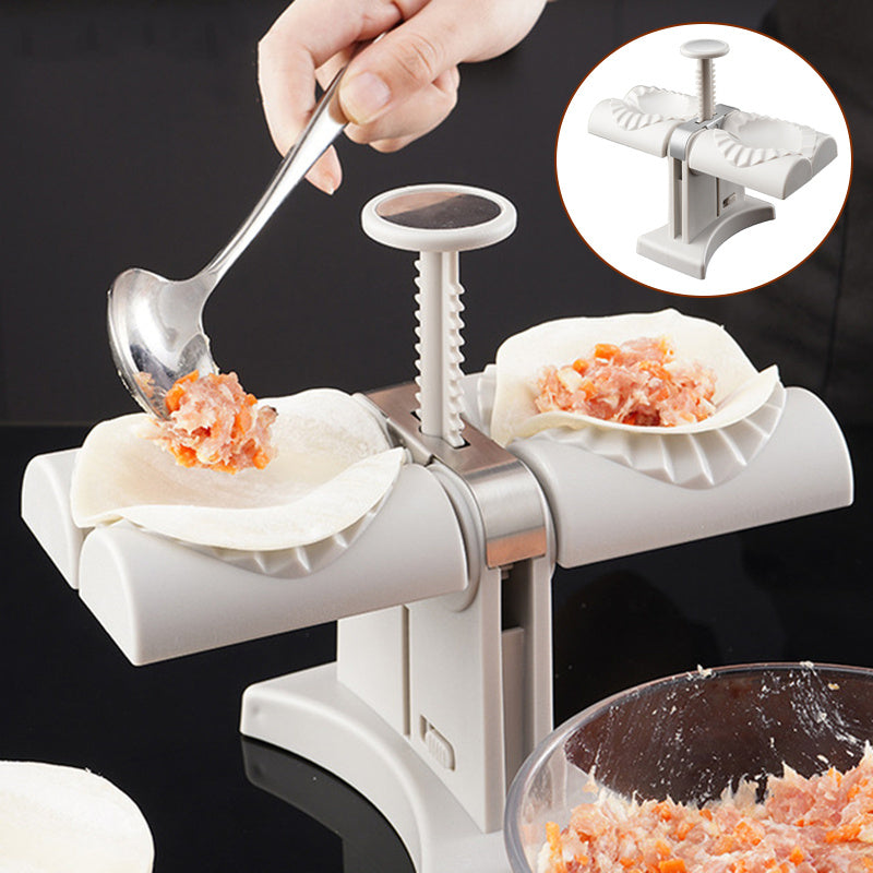 Double-Head Dumpling Mold Manual Press Maker