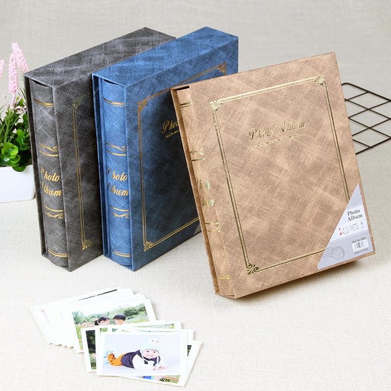 6 Inch Photo Album Holder 6 Inch Boxed Wedding Album Family Record DIY Photo Albums Birthday Gift Family Scrapbook Albums Family Anniversary Gift For Couple