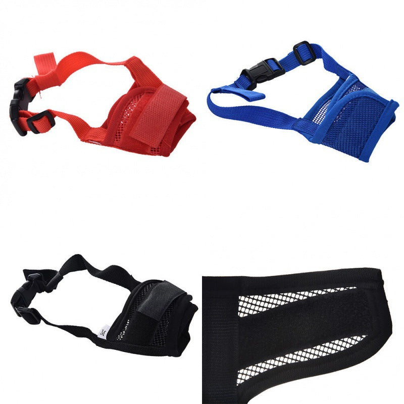 Dog Safety Muzzle Muzzel Adjustable Biting Barking Chewing
