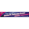 DenturFit Super Strength Denture Adhesive Cream, Original - 2.4 Oz
