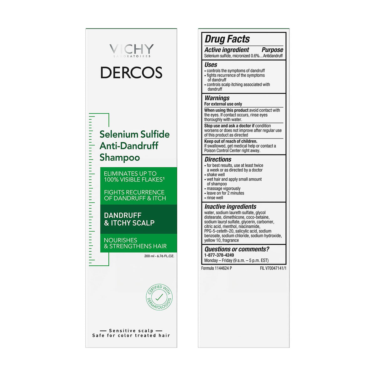 Vichy Dercos Anti-Pelliculaire Dandruff 390 ml
