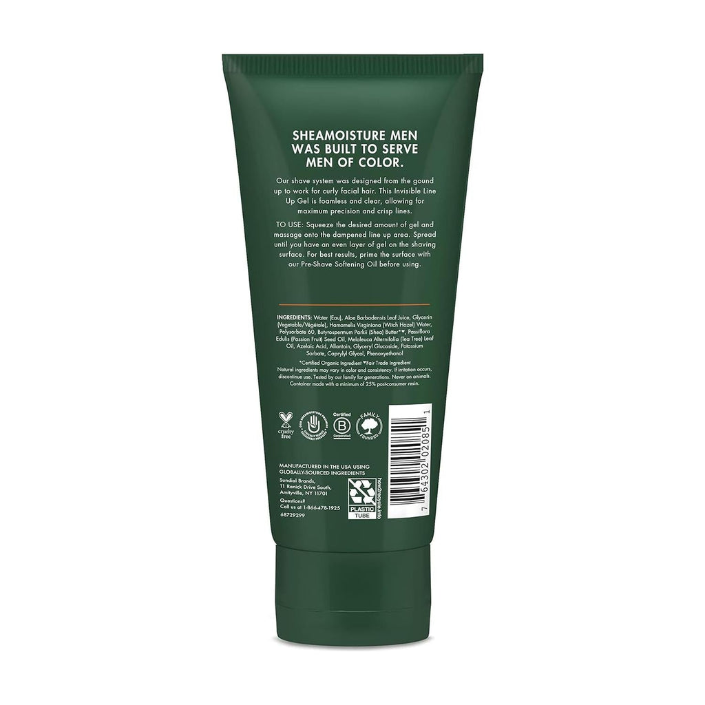Shea Moisture Men Invisible Line Up Gel 6 Oz