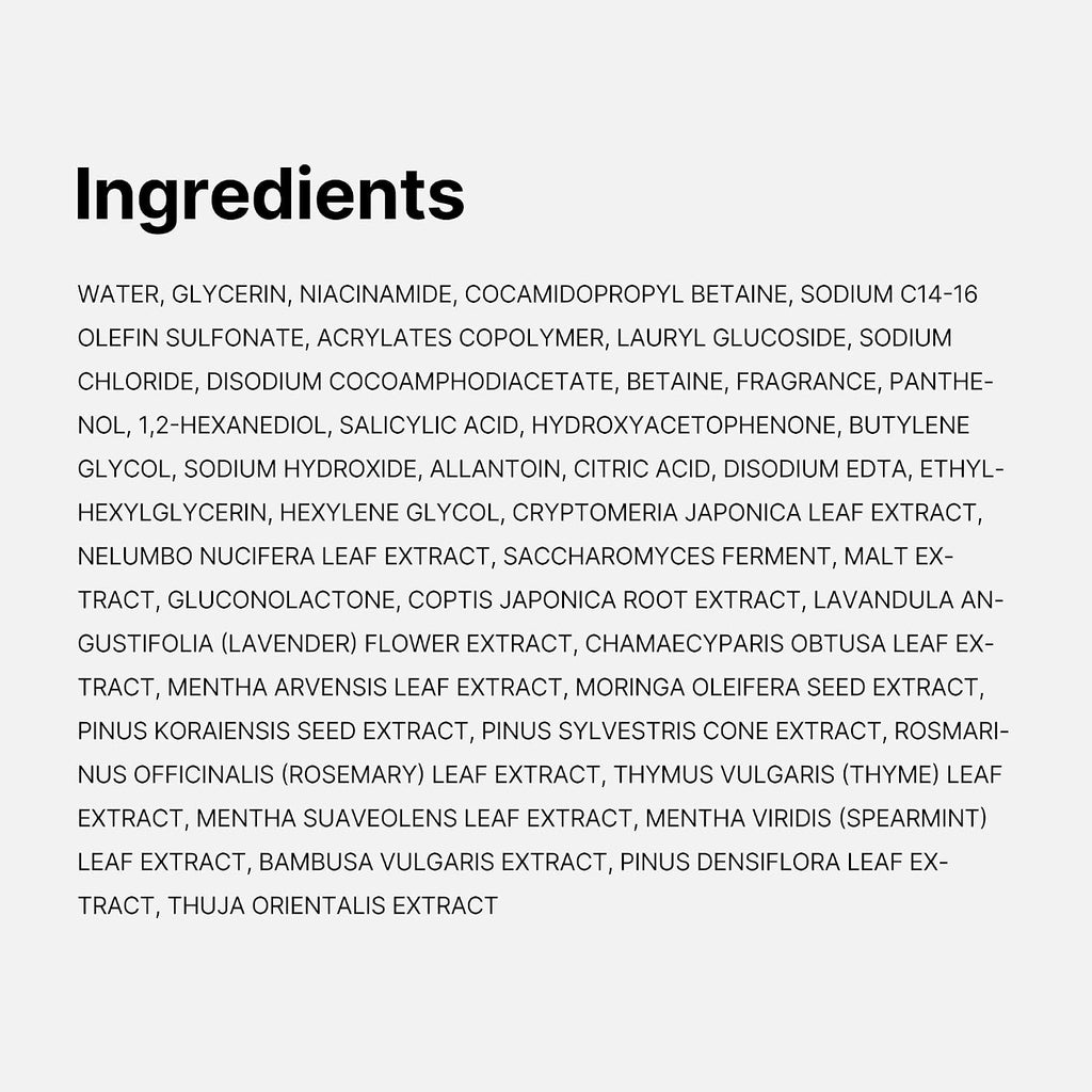 Medicube Red Acne Body Wash