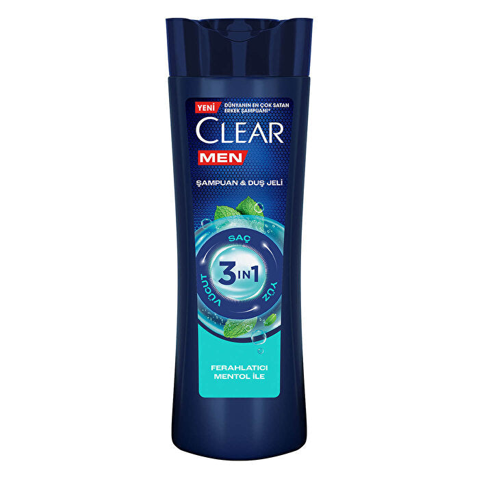 Clear Men Dandruff Care Shampoo - 13.5 Fl Oz | Deep Cleansing