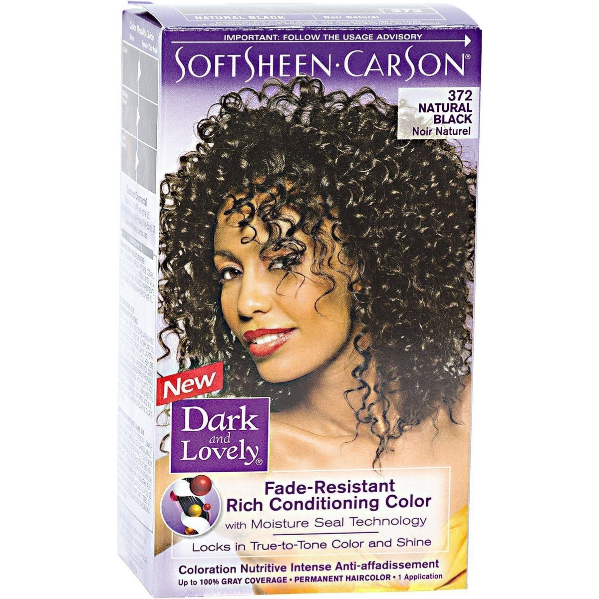 Dark & Lovely® Fade Resist Natural Black Hair Color Kit