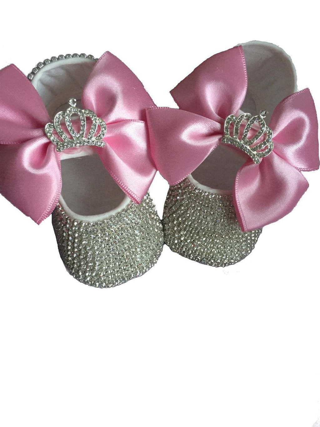 Fashion Children's Photography Props Studio Newborn Baby Rhinestone Shoes