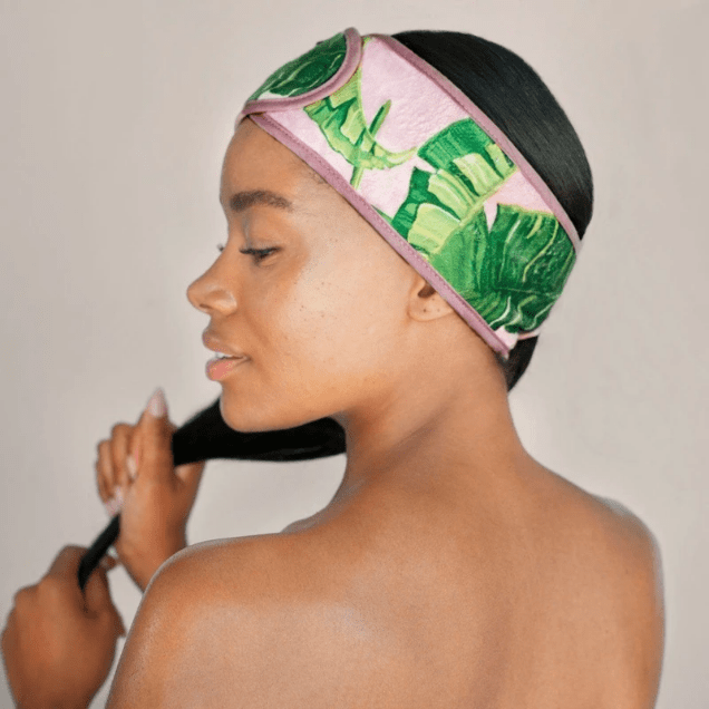 KitSch Microfiber Headband Palm Leaves
