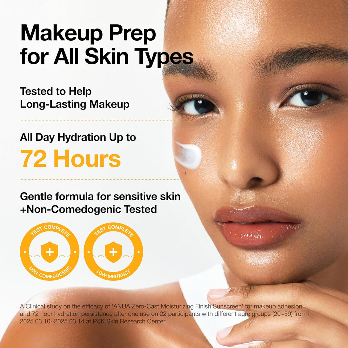ANUA + K-Pop Demon Hunter Zero-Cast Moisturizing Finish Sunscreen SPF50+ PA++++