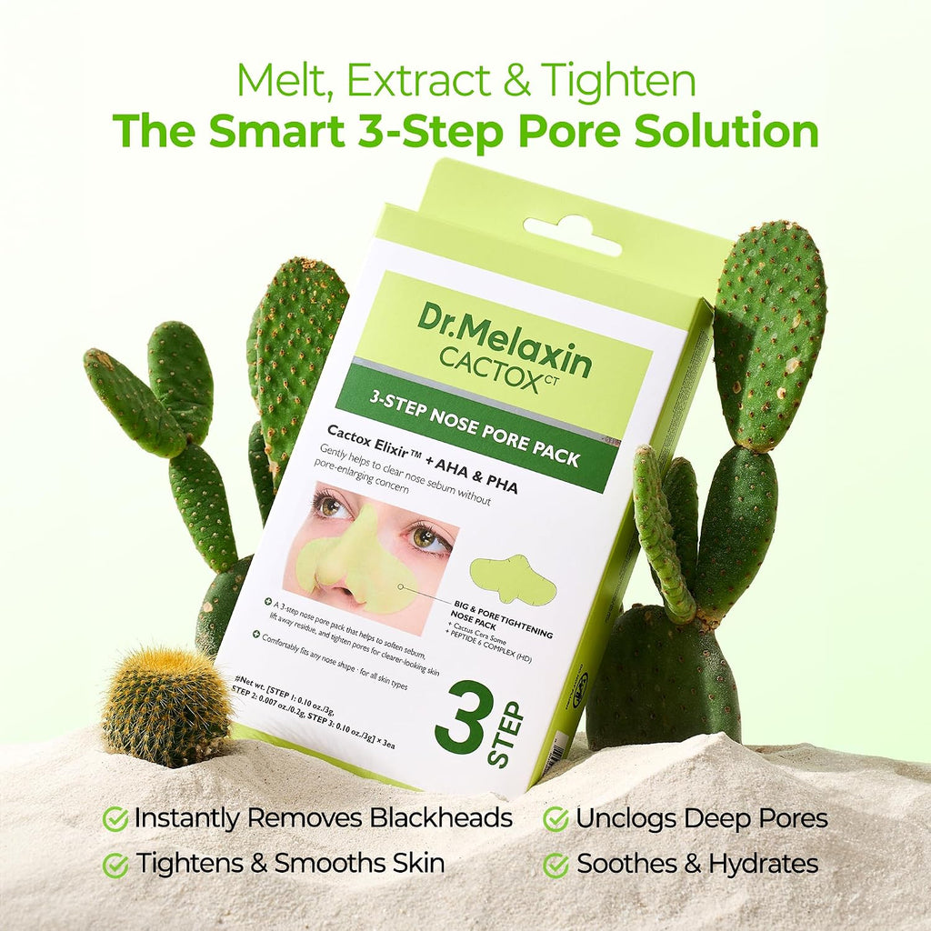Dr. Melaxin Cactox 3-step Nose Pore Pack