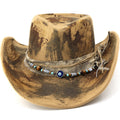 New-style Distressed Western Cowboy Hat