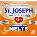 St. Joseph Rapid Dissolving Melts Low Dose Aspirin Orange Flavored