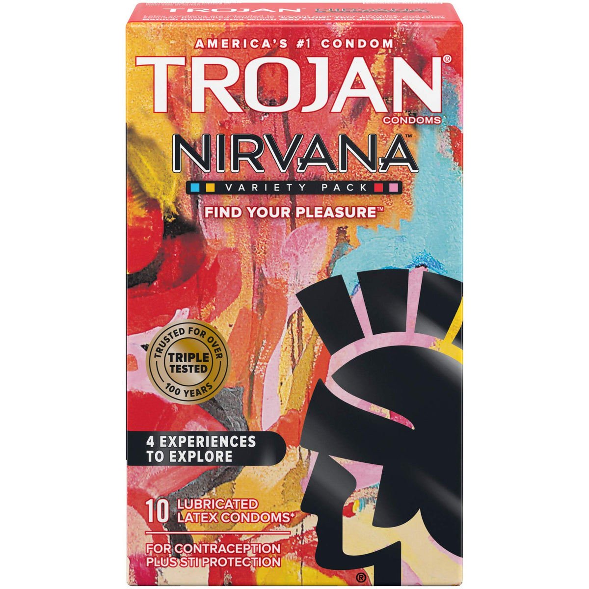 Trojan Nirvana Collection Lubricated Condoms