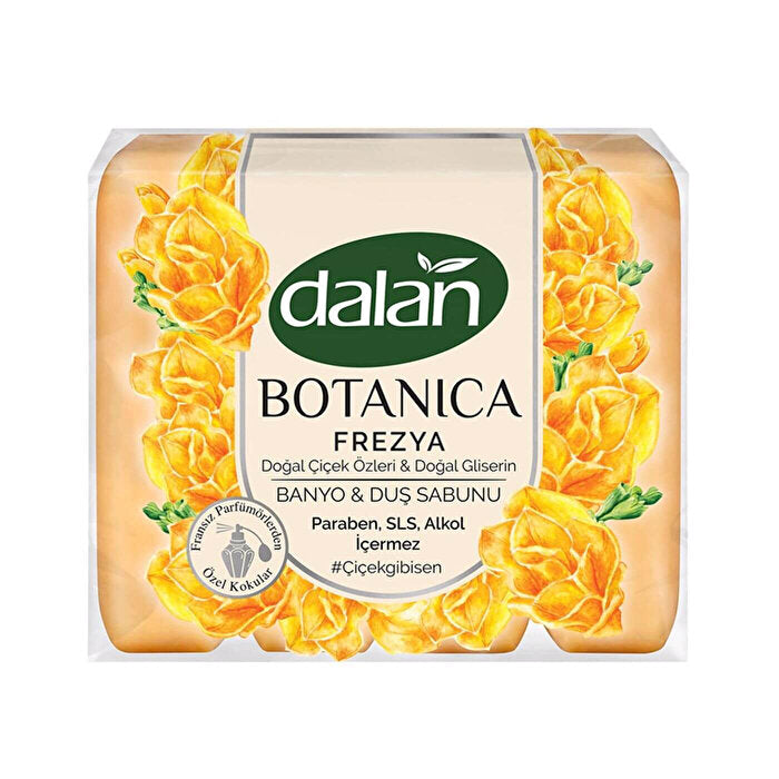 Dalan Botanica Frezyia Soap Set - 4 Bars of 150g | Floral Scent
