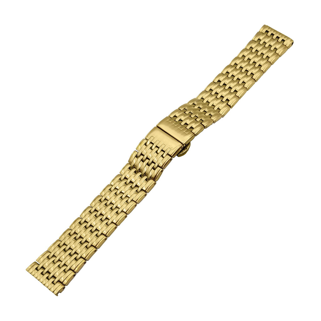 Watch Band Stainless Steel Watch Band Watch Bracelet Double Click Butterfly Buckle Strap